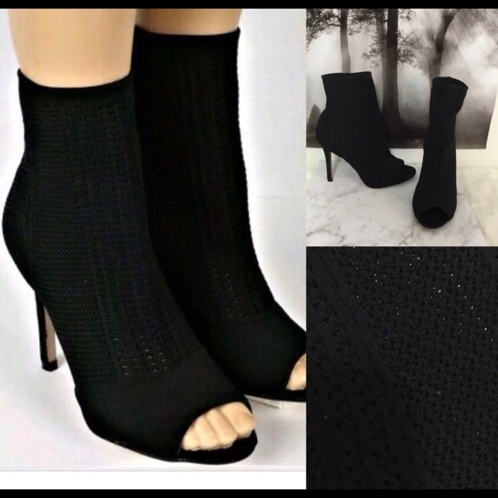 Catherine Malandrino Peep toe Ankle Boots 9